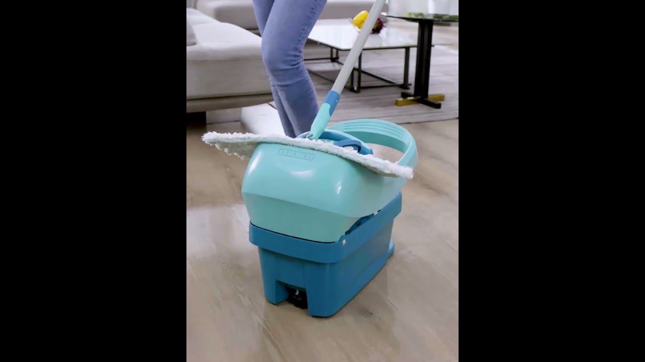 LEIFHEIT Profi System High Quality Press Mop W/ Bucket Set L55076 (Chinese Version)