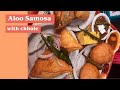 Aloo Samosa with Pindi Chhole | Aggarwal&#39;s, Lajpat Nagar | Food Vlog #shorts #delhi #streetfood