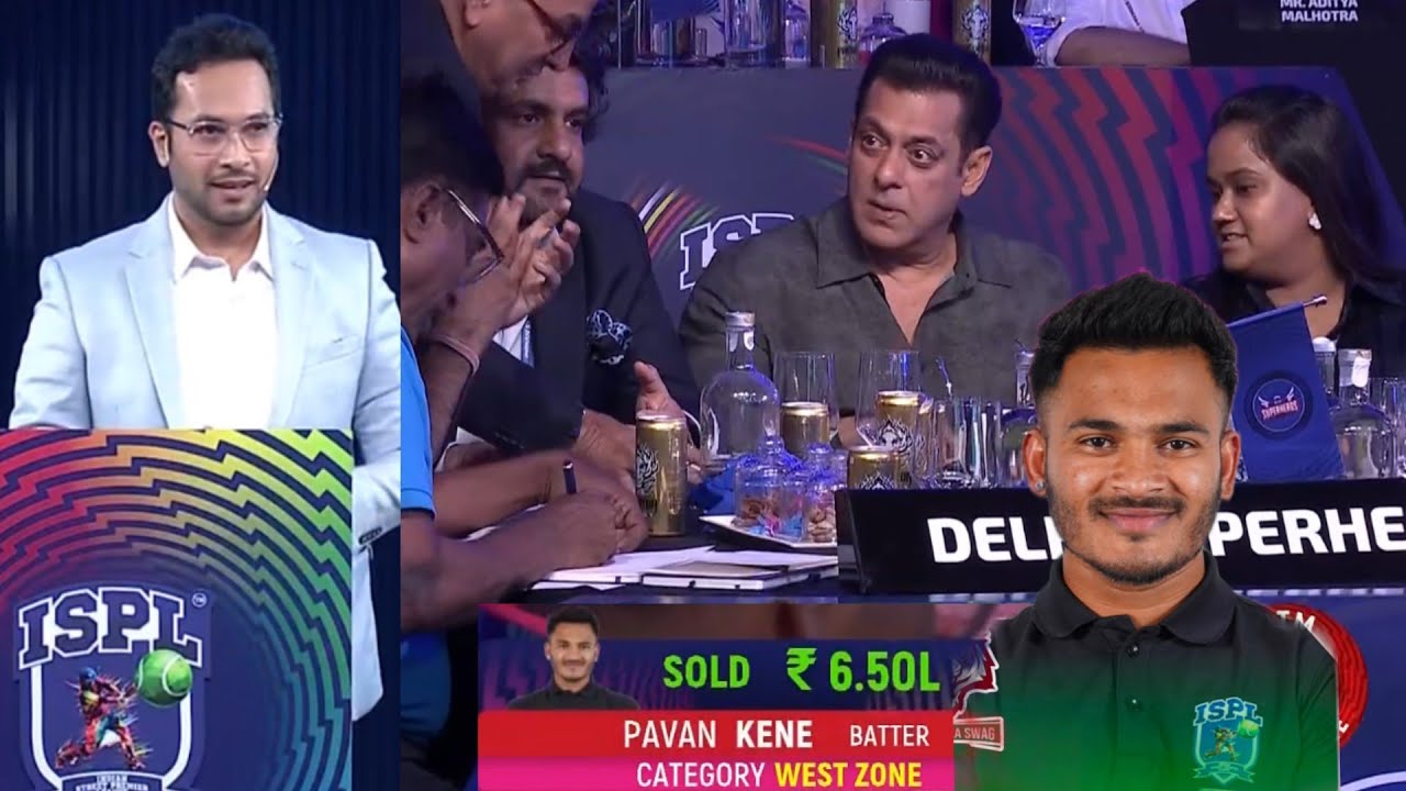 PAWAN KENE ISPL SEASON-3 AUCTION 