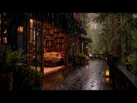 Calming Forest Rain Sounds | Stress Relief & Deep Restful Sleep 🌧️🌿