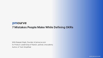 7 Mistakes People Make While Defining OKRs
