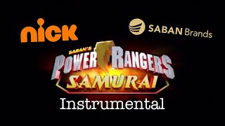 Power Rangers Samurai Intro ( Instrumental)