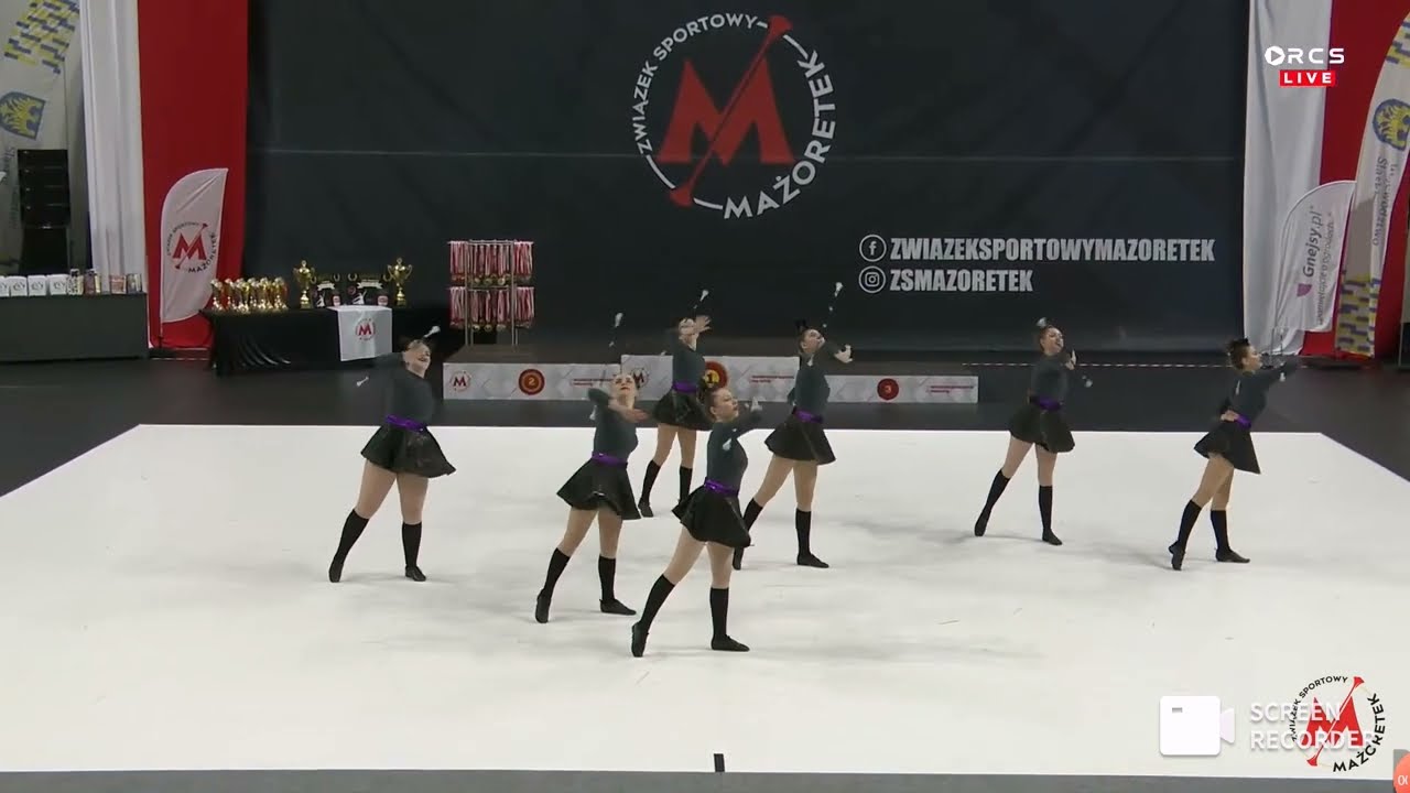 Mażoretki ZYGZAK - mini baton seniorki