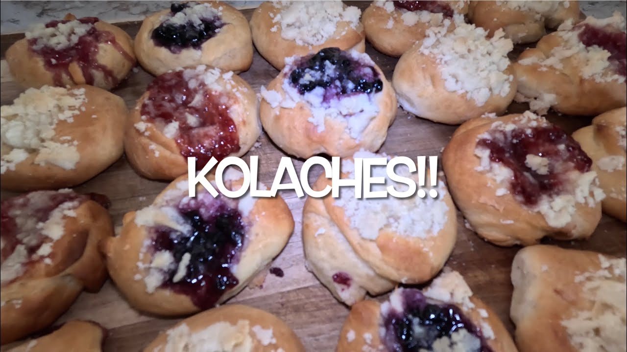 Kolaches!! Amazing Homemade Breakfast Pastries!!! Easy To Freeze, Thaw ...