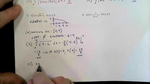AP BC Calc 8 1 Integral as Net Change Worked Out Problems Revamp