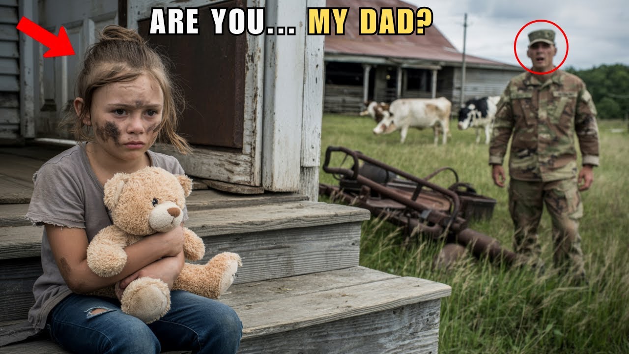 A Soldier Came Home, Bought An Abandoned Ranch For $1… And Froze When The Girl  Inside Said, “Dad…” - YouTube