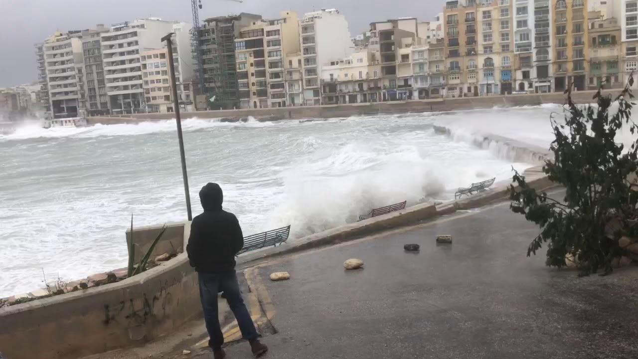 Malta Storm 24 Feb 2019 YouTube Malta Storm 24 Feb 2019 YouTube