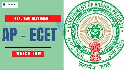 AP ECET 2022: Final Phase Seat Allotment | GetMyUni