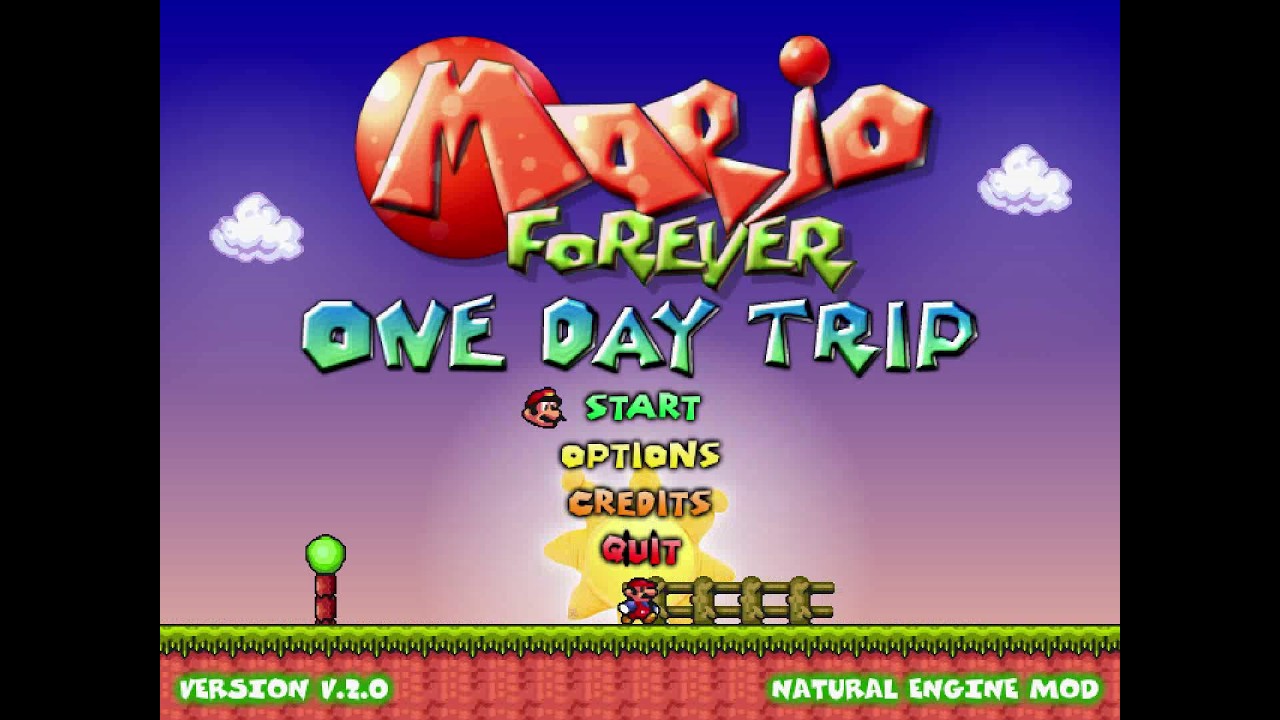 Mario Forever One Day Trip Longplay Completed Video