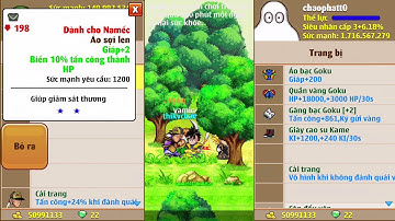 Ngọc Rồng Online | Bàn Tay Vàng Trong Làng Mở Skill 2 Thể Hiện Đẳng Cấp