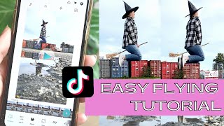 EASY TikTok Flying Tutorial from iPhone using Life Lapse