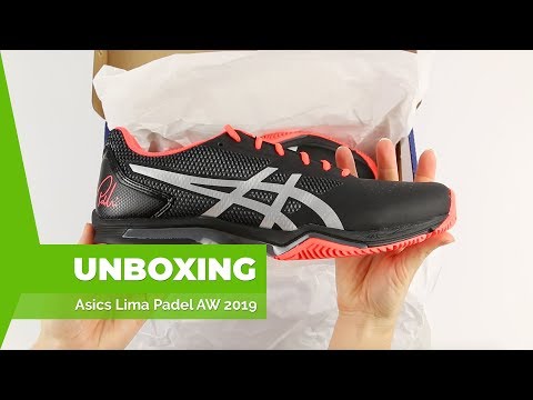 asics lima 2018 negras