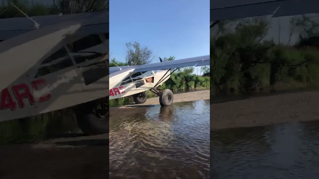The Ultimate Bush Plane: Maule M7 Takeoff on Gravel Bar
