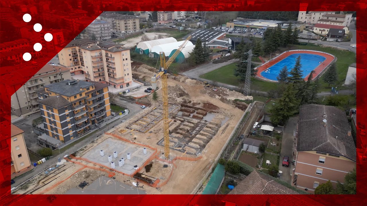 L'Aquila, le immagini della città dal drone nel 14° anniversario del terremoto