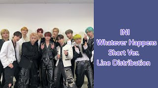 Download lagu INI-Whatever Happens Short Ver. Line Distribution