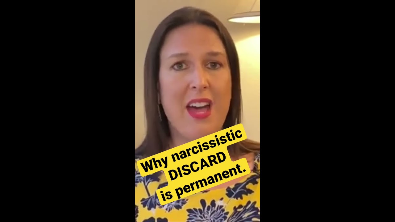 Why The Narcissist Discard IS Permanent 