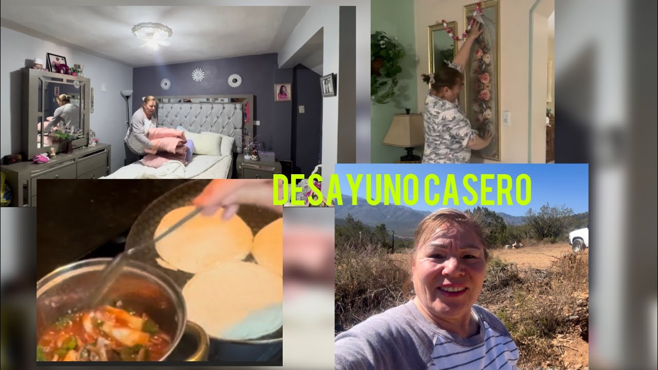 Cocinando en casa huevos rancheros, día de limpieza , vamos al terreno