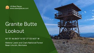 Explore Granite Butte Lookout: Historic Mountain Cabin Stay on the Continental Divide Granite Butte Montana