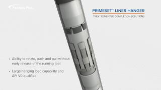 TREX PrimeSET Liner Hanger