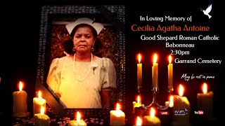 In Loving Memory of Cecilia Agatha Antoine