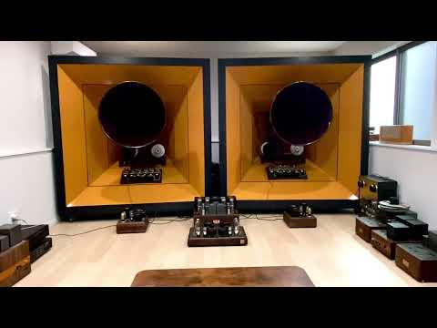 2a3/45/300b tube amp with all horn speaker  system (detail in comment)