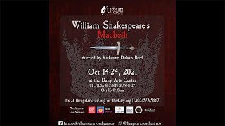 Macbeth - Upstart Crow Theater Company