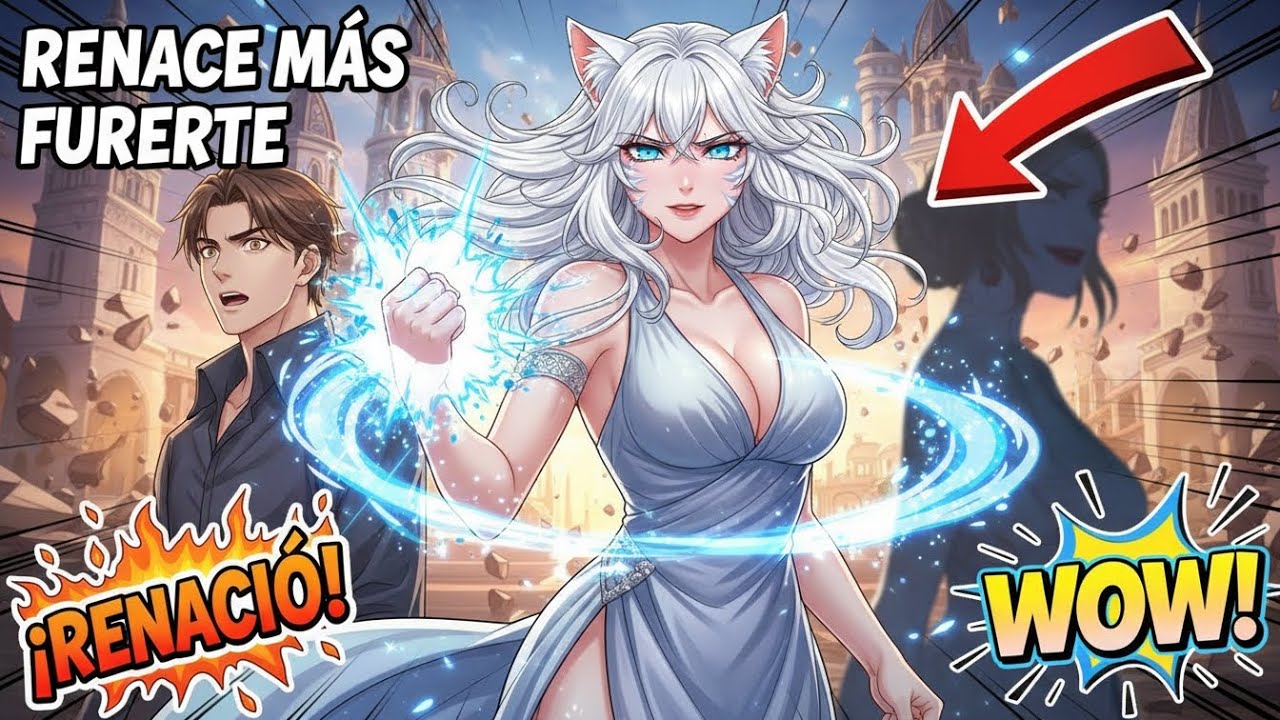 Resumen Manhua: Renace la chica bestia de ojos azules y pelo blanco con cuerpo supremo y destino