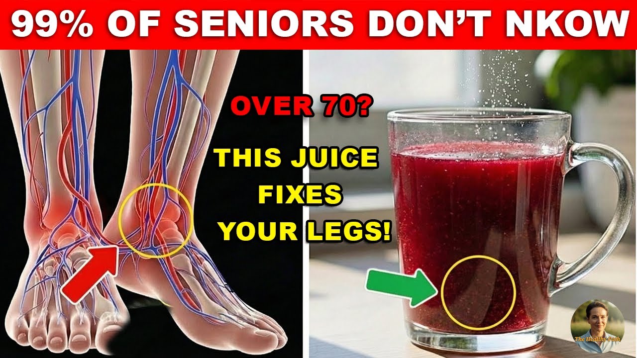 За 70? Этот 230 мл сока увеличивает приток крови к ногам на 40% (объяснение врача)