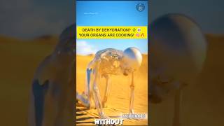 What Extreme Heat Literally Does To Your Brain Cells 🧠🔥 #dehydration #desertsurvival #organicfood