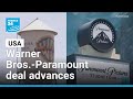 Warner Bros.-Paramount deal advances • FRANCE 24 English