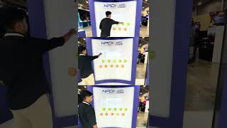 Interactive Wall ✨👆 #shorts #ytshorts #zealinteractive #eventtechnology