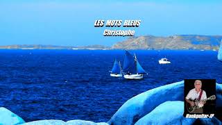 Les mots bleus (version guitar)
