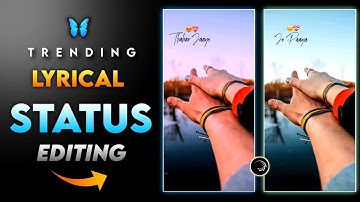 🔥How to make Flip Layer status video||New Trend Lyrical Text Status Editing Hindi|reeltrending