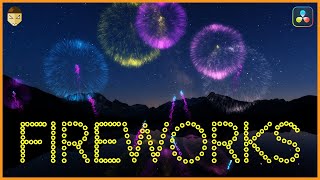 Make FIREWORKS Effect in DaVinci Resolve