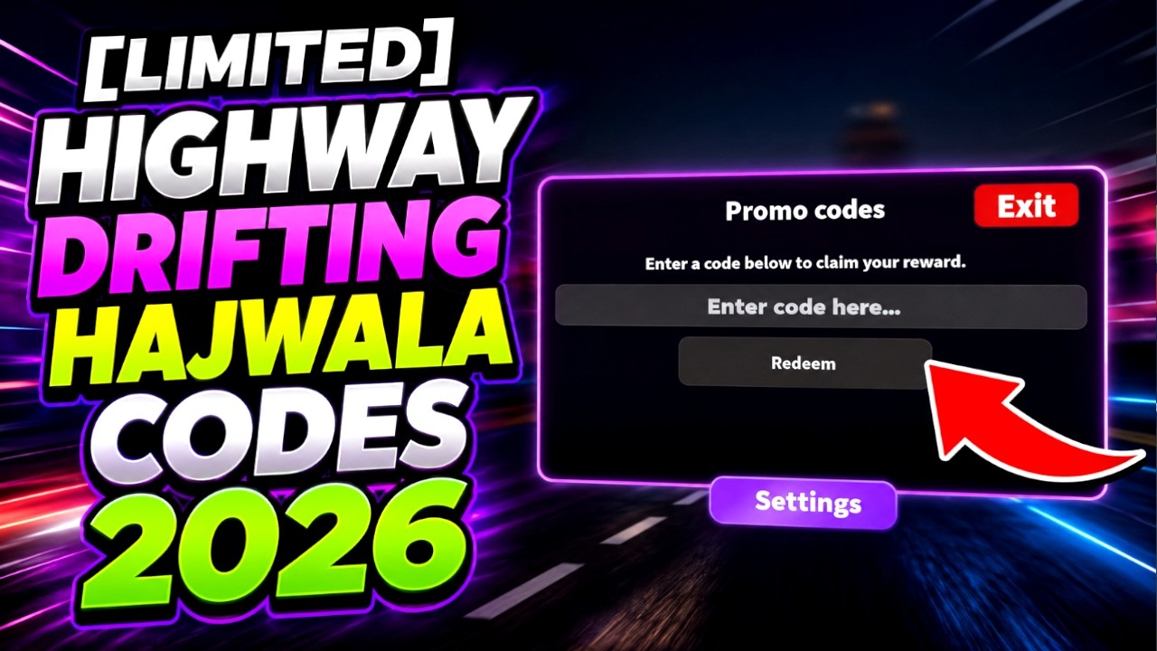 [LIMITED] HIGHWAY DRIFTING HAJWALA Codes 2026 / Roblox ! 🎮🔑 How to ...
