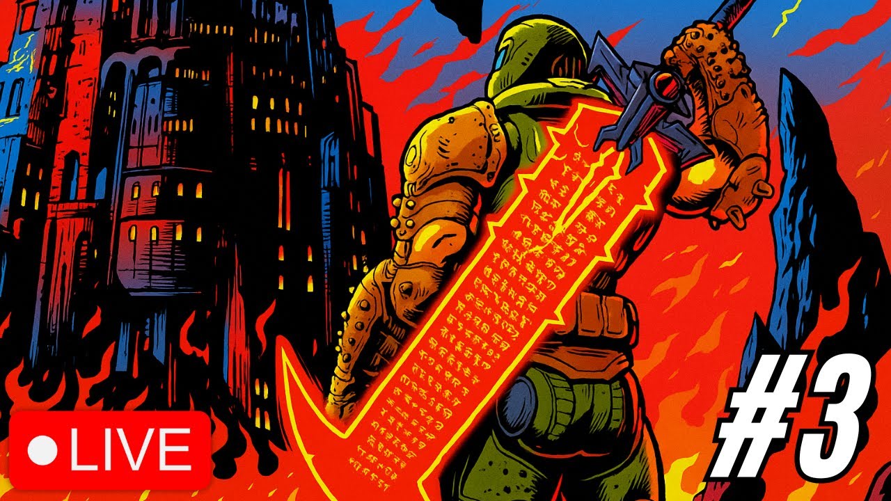 🧠 DOOM Eternal NIGHTMARE Difficulty – Mastering the Mayhem LIVE!