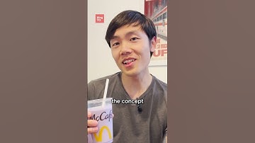 We tried the Grimace shake from McDonald