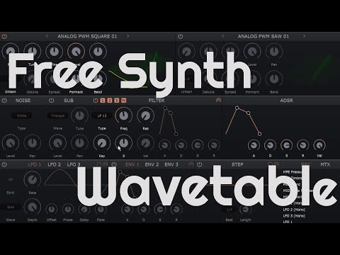Wavetable video preview