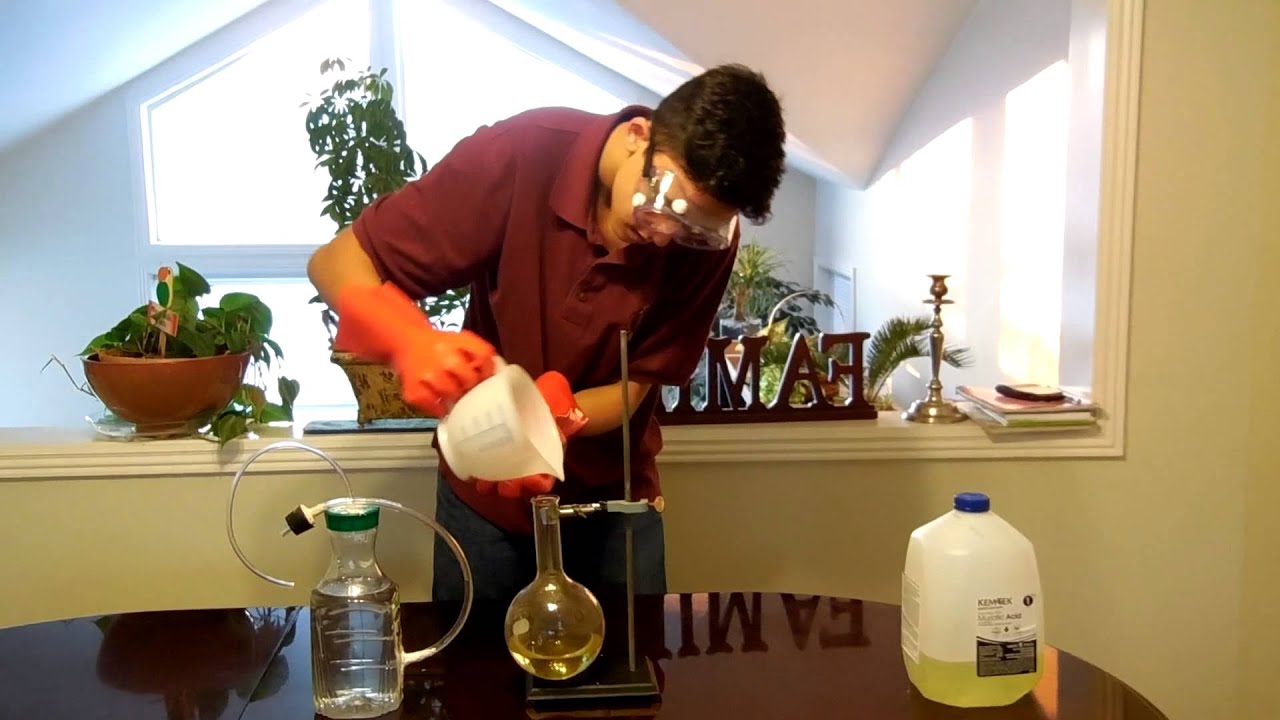 Beehive STEM Project - How to Make Hydrogen Gas