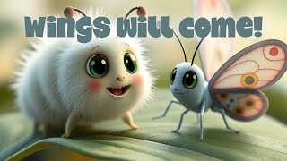 Butterfly and Caterpillar song 🎵 Wings will come!