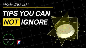 ⏱ TIMELAPSE 📌 FreeCAD Tips You CANNOT Ignore - FreeCAD Chamfer - FreeCAD Plane - FreeCAD Sketcher