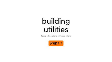 Building Utilities | ALE Reviewer / ALE Pointers -Part1 (Sanitary and Plumbing)