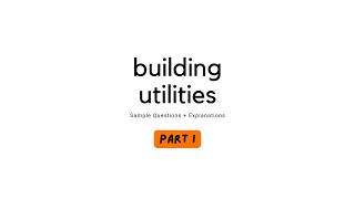 Details Building Utilities | ALE Reviewer / ALE Pointers -Part1 (Sanitary and Plumbing) Update