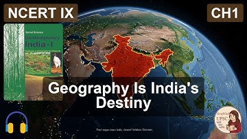 NCERT Class 9 Ch1 | India - Size and Location | Strategic Position & Global Coordinates | #UPSCGeogr