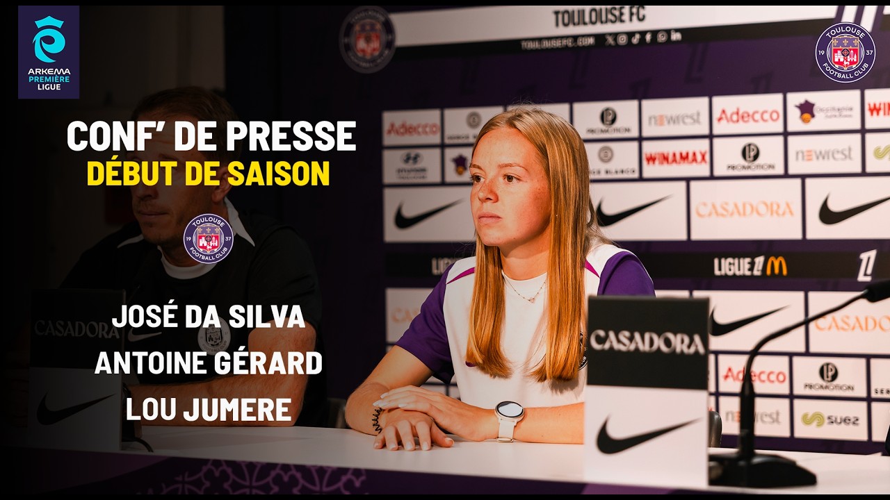 La conférence de début de saison des Violettes avec José Da Silva, Lou Jumere et Antoine Gérard