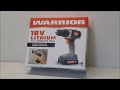 Harbor Freight WARRIOR 18V Lithium Cordless Drill Review Harbor Freight WARRIOR 18V Lithium Cordless Drill Review