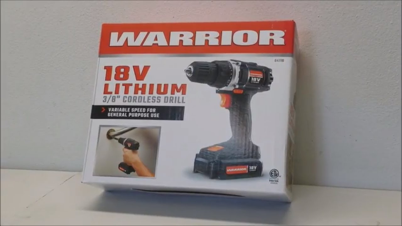 Warrior 64256 18v Lithium Battery Owner's Manual