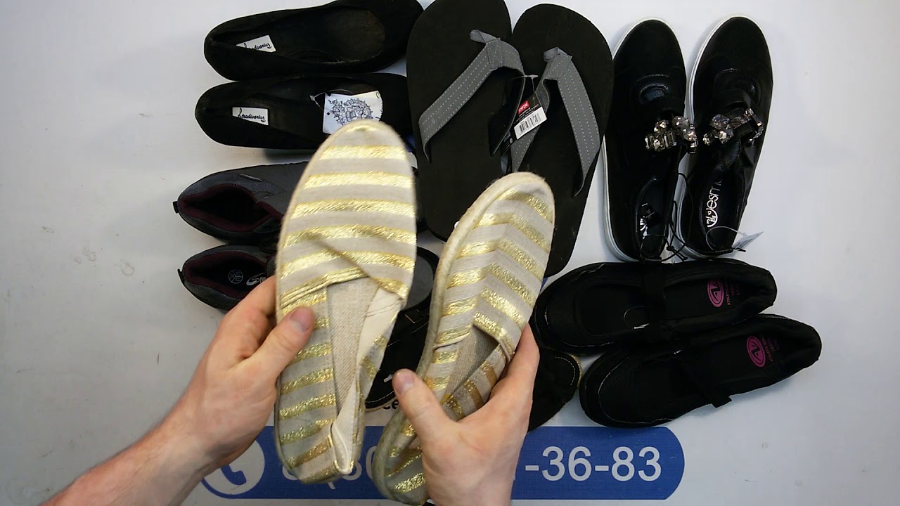 2861 New Shoes Mix spring-summer - обувь стоквесна-лето 2пак 6,7кг 18,00 €/кг 17шт