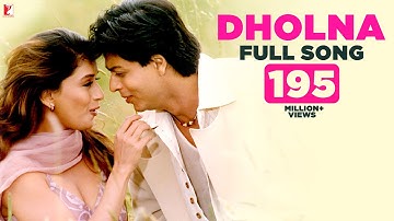 Dholna | Full Song | Dil To Pagal Hai | Shah Rukh Khan, Madhuri Dixit, Lata Mangeshkar, Udit Narayan