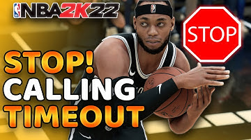 How to turn off coach TIMEOUTS in NBA 2k22 MyTeam - Beginner Tips